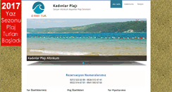 Desktop Screenshot of kadinlarplaji.org